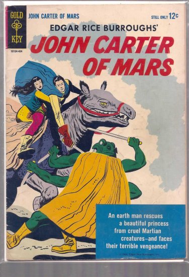 JOHN CARTER OF MARS # 1, 4.0 VG