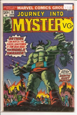 Journey into Mystery # 10, 4.5 VG + 