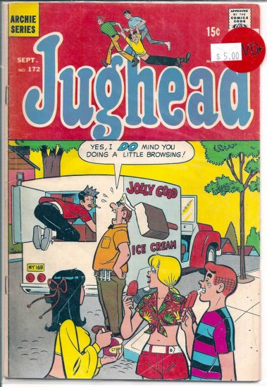 Jughead # 172, 4.5 VG +