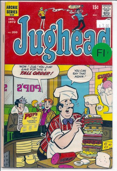 Jughead # 200, 6.5 FN +