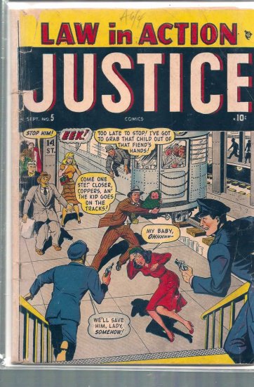 JUSTICE COMICS # 5, 2.0 GD