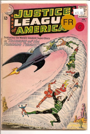 Justice League of America # 17, 1.5 FR/GD