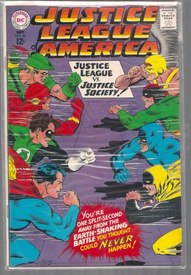 Justice League of America # 56, 5.0 VG/FN