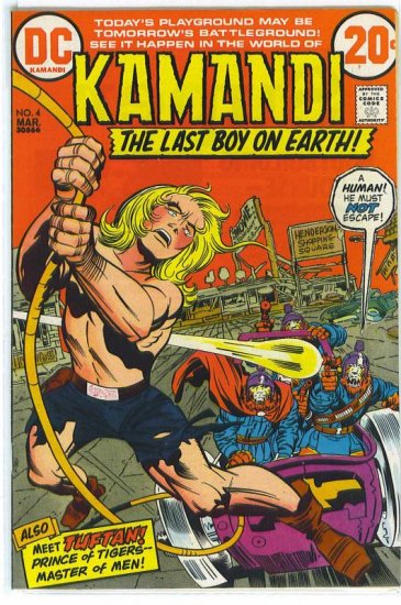 Kamandi, The Last Boy On Earth # 4, 8.0 VF