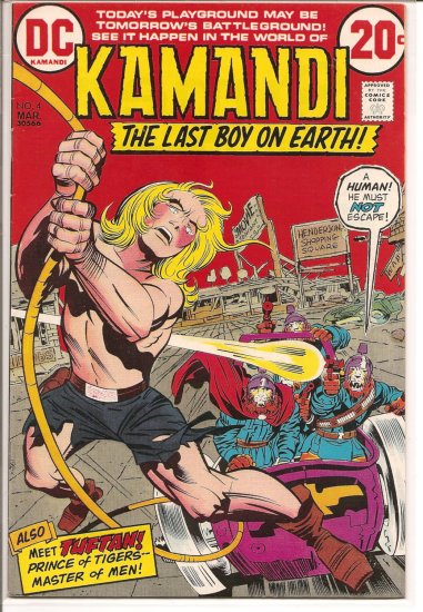 Kamandi, The Last Boy On Earth # 4, 6.0 FN