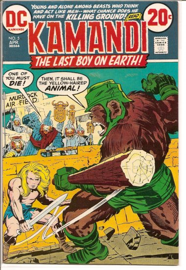 Kamandi, The Last Boy On Earth # 5, 6.5 FN +