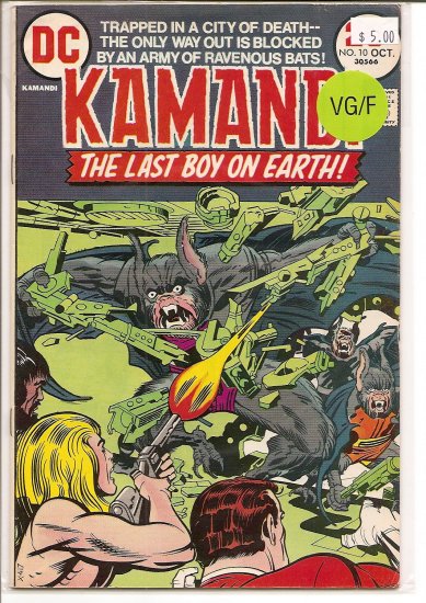 Kamandi, The Last Boy On Earth # 10, 5.0 VG/FN