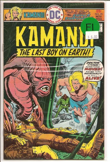 Kamandi, The Last Boy On Earth # 35, 6.0 FN