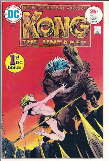 KONG THE UNTAMED # 1, 6.0 FN