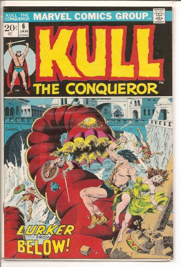 Kull the Conqueror # 6, 7.5 VF -