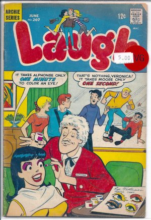 Laugh Comics # 207, 4.0 VG 