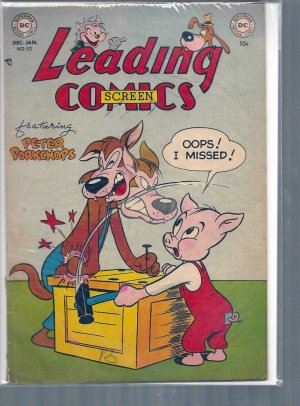 LEADING SCREEN COMICS # 52, 2.5 GD + 