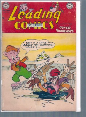 LEADING SCREEN COMICS # 59, 3.0 GD/VG 