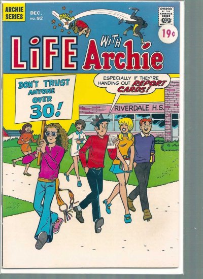 LIFE WITH ARCHIE # 92, 6.5 FN + 