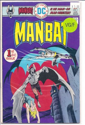 Man-Bat # 1, 5.0 VG/FN 