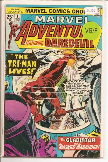Marvel Adventures Starring Daredevil # 1, 5.0 VG/FN