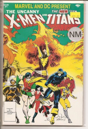 Marvel and DC Present The X-Men and the New Teen Titans # 1, 9.2 NM - 