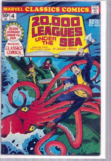 MARVEL CLASSICS COMICS # 4, 6.5 FN +