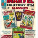 MARVEL COLLECTORS' ITEM CLASSICS # 2, 8.5 VF + 