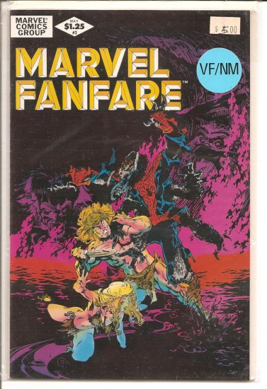 Marvel Fanfare # 2, 9.0 VF/NM