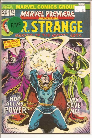 Marvel Premiere # 13, 7.0 FN/VF
