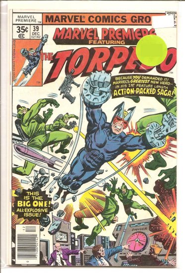 Marvel Premire # 39, 5.0 VG/FN