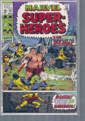 MARVEL SUPER-HEROES # 22, 4.5 VG + 