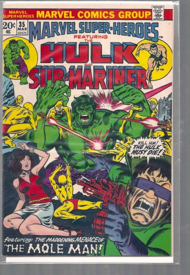 MARVEL SUPER-HEROES # 35, 7.5 VF -