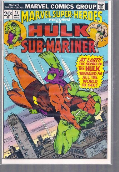 MARVEL SUPER-HEROES # 42, 5.5 FN -