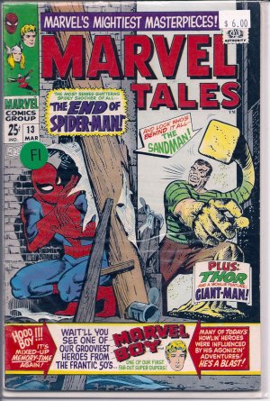 Marvel Tales # 13, 6.0 FN 