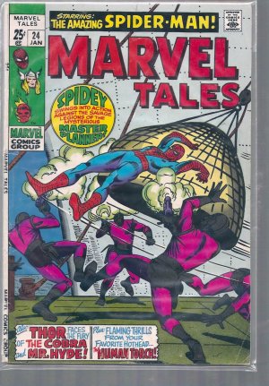 MARVEL TALES # 24, 4.0 VG 
