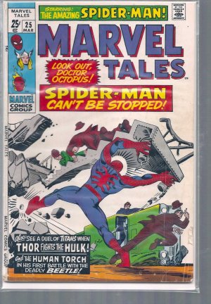 MARVEL TALES # 25, 6.5 FN + 