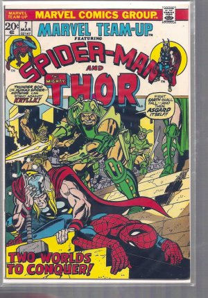 MARVEL TEAM-UP # 7, 5.5 FN - 