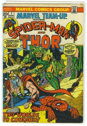 Marvel Team-Up # 7, 2.5 GD + 