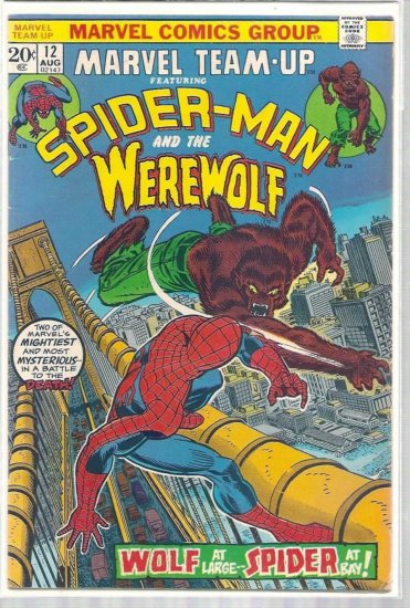 MARVEL TEAM-UP # 12, 4.0 VG