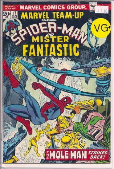 Marvel Team-Up # 17, 4.5 VG +