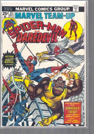 MARVEL TEAM-UP # 25, 7.0 FN/VF 