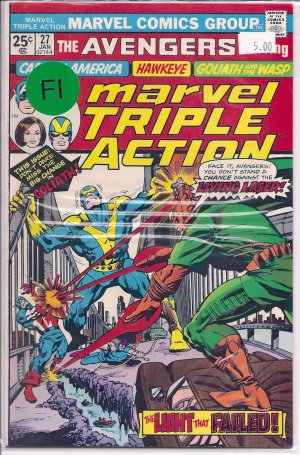 Marvel Triple Action # 27, 6.0 FN 