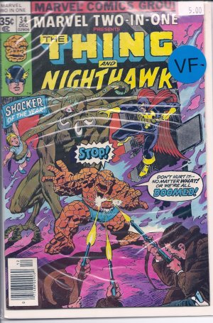 Marvel Two-In-One # 34, 7.5 VF - 