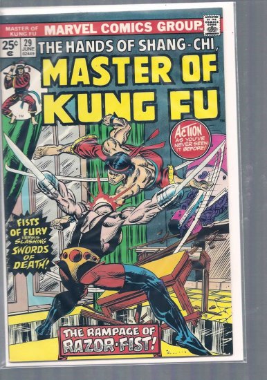 MASTER OF KUNG FU # 29, 6.0 FN