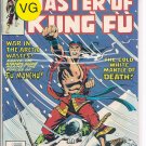 Master of Kung Fu # 47, 4.0 VG 