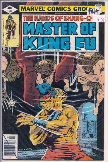 Master of Kung Fu # 80, 6.5 FN +