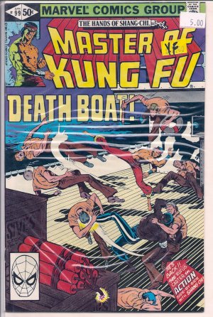 Master of Kung Fu # 99, 8.0 VF 