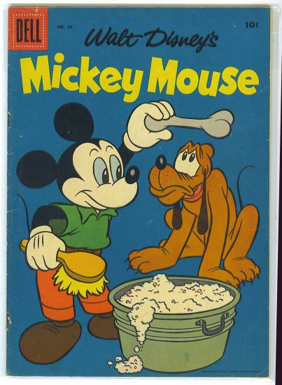Mickey Mouse # 49, 3.5 VG -