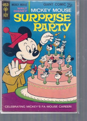 MICKEY MOUSE SURPRISE PARTY # 1, 5.0 VG/FN 