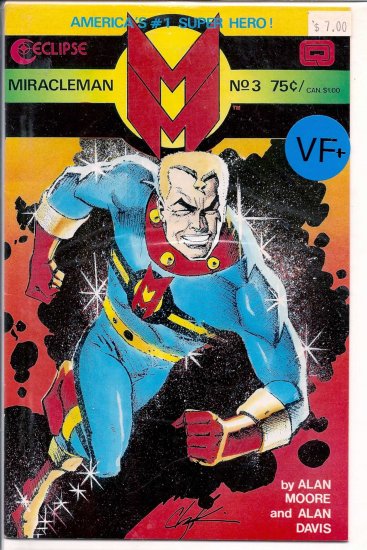 Miracleman # 3, 8.5 VF +