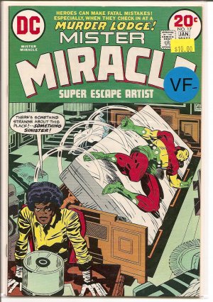 Mister Miracle # 17, 7.5 VF - 