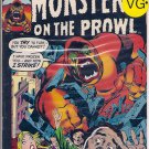 Monsters On The Prowl # 20, 4.5 VG + 