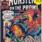 Monsters On The Prowl # 20, 4.5 VG + 
