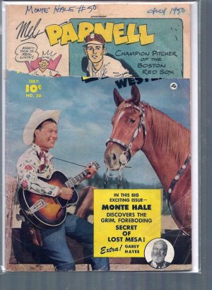 MONTE HALE WESTERN # 50, 1.5 FR/GD 